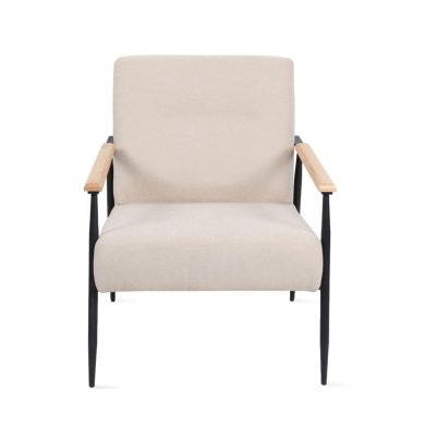 Кресло мягкое Homla VELUDO Бежевый 213191 фото - 2