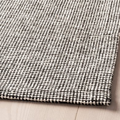 IKEA Ковер TIPHEDE 155x220 см Серый (ИКЕА TIPHEDE) 20470047 фото - 9