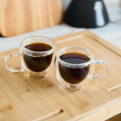 Набор чашек Homla CEMBRA 80 мл Прозрачный 227283 фото - 5