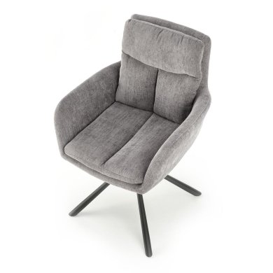 Обеденный стул поворотный Halmar K495 Пепельный V-CH-K/495-KR-POPIELATY фото - 7