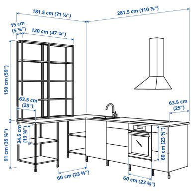 IKEA ENHET (ИКЕА ЭНХЕТ) 19338068 фото - 3