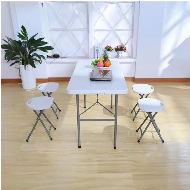 Складной садовый табурет Garden Line ZUM9637 Белый - 3 Складной садовый табурет Garden Line ZUM9637 Белый ZUM9637 фото - 3