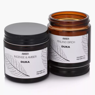 Ароматична свічка Duka AMBER FINLAND BIRCH | Коричневий 1219139 фото - 4
