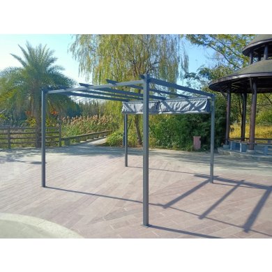 Пергола Corciano MYSTIC 3х3 м Антрацит - 8 Пергола Corciano MYSTIC 3х3 м Антрацит 5901157672537 фото - 8