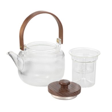 Чайник заварник Homla ELSIE 880 мл Прозрачный - 3 Чайник заварник Homla ELSIE 880 мл Прозрачный 227103 фото - 3