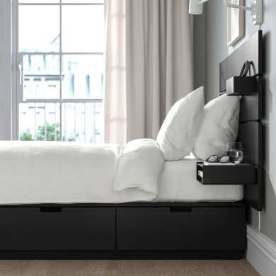 IKEA Кровать NORDLI (ИКЕА НОРДЛИ) 89241398 фото - 17