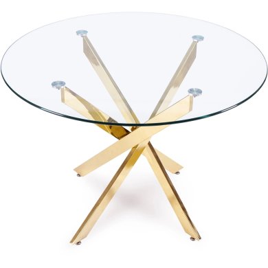 Обідній стіл Mebel Elit SALLO Золотий - 2 Обідній стіл Mebel Elit SALLO Золотий ME.SALLO/TR/ZL/S фото - 2