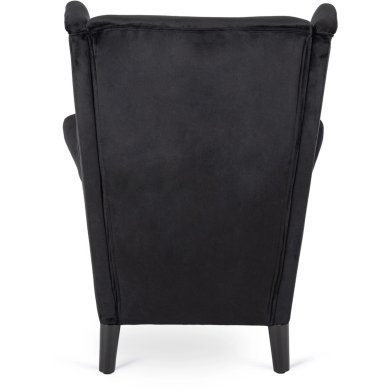 Крісло м'яке Mebel Elit KLARIS 2 Welur Чорний ME.KLARIS2/CZ/V/FW фото - 7