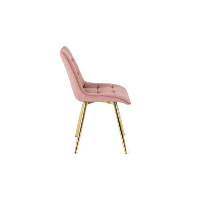 Обідній стілець Mebel Elit CARO Welur Рожевий - 5 Обідній стілець Mebel Elit CARO Welur Рожевий ME.CARO/R/ZL/V/K фото - 5