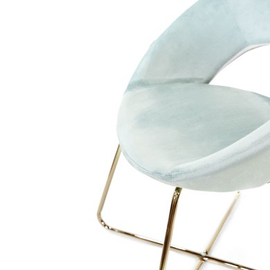 Обеденный стул Homla JARED Welur Бирюзовый 163209 фото - 3