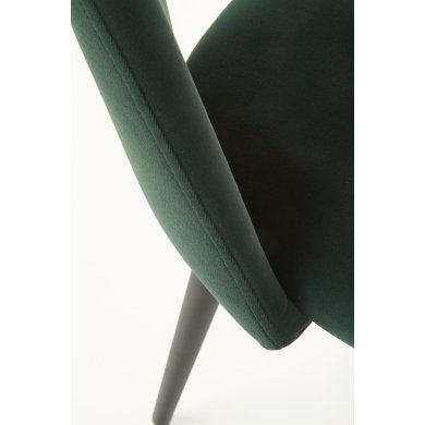 Обеденный стул Halmar K-384 Welur Темно-зеленый V-CH-K/384-KR-C.ZIELONY фото - 11