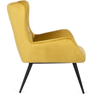 Кресло мягкое Mebel Elit VINCENT Горчичный - 4 Кресло мягкое Mebel Elit VINCENT Горчичный ME.VINCENT/CU/V/FW фото - 4