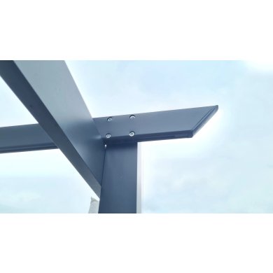 Пергола Corciano ALTANA 4x4 м Антрацит - 9 Пергола Corciano ALTANA 4x4 м Антрацит 6939622432255 фото - 9