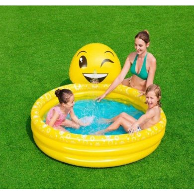 Надувной детский бассейн Bestway 53081 165х144х69 см Желтый BES53081 фото - 4