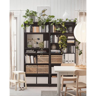 IKEA Стеллаж BILLY Коричневый (ИКЕА БИЛЛИ) 40263848 фото - 14