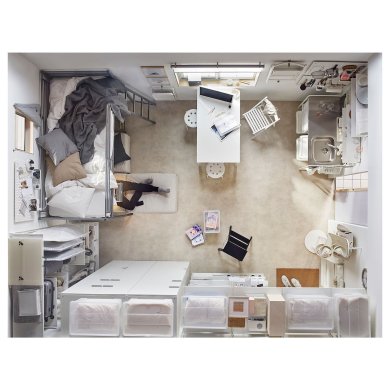 IKEA Раскладной обеденный стол VANGSTA Белый (ИКЕА ВАНГСТА) 00375126 фото - 8