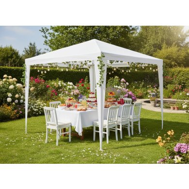 Садова альтанка Garden Line 3x3 м Білий TUN5774 фото - 3