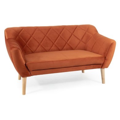 Диван Signal Karo 2 Velvet | Корица / Бук KARO2V4215BU-P