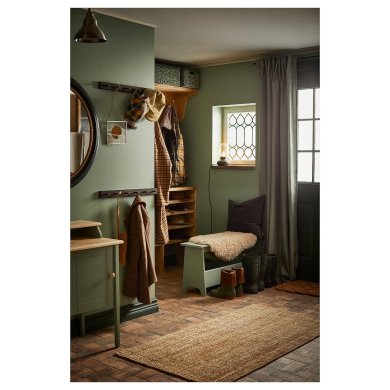 IKEA Килим LOHALS 80х150 см Коричневий (ИКЕА ЛОХАЛС) 20307481 фото - 4