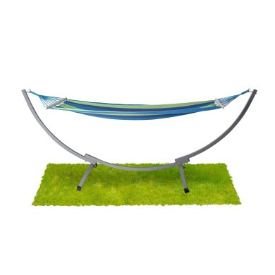 Гамак з основою Corciano 190x80 см Різнокольоровий 5901157674111 фото - 6