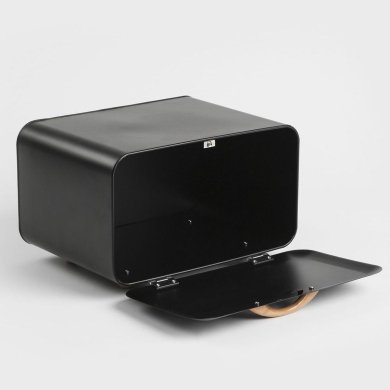 Хлебница Homla BIEN 33x24x19 см Черный 234518 фото - 2