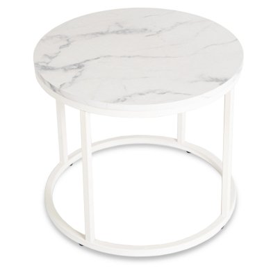 Журнальний стіл Mebel Elit AGNES Marmur Білий ME.AGNES/BM/B/L фото - 3