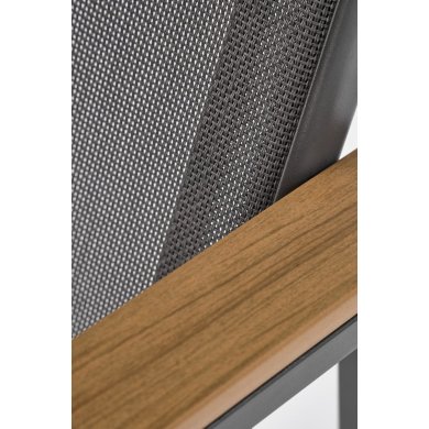 Садовое кресло-качалка Halmar ZLATAN Пепельный - 8 Садовое кресло-качалка Halmar ZLATAN Пепельный V-CH-ZLATAN-KR фото - 8