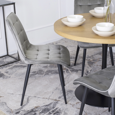 Обеденный стул Mebel Elit GOMEZ Серый ME.GOMEZ/P/V/K фото - 8