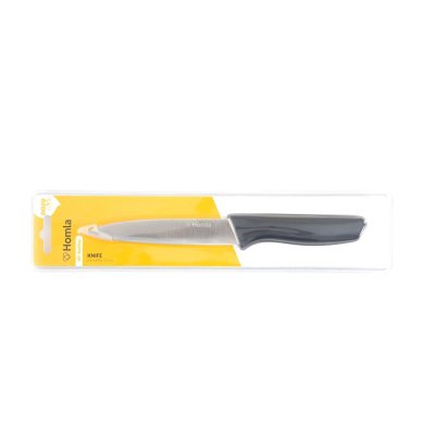 Кухонний ніж Homla EASY COOK 23см | Чорний / Сріблястий 212717 фото - 4