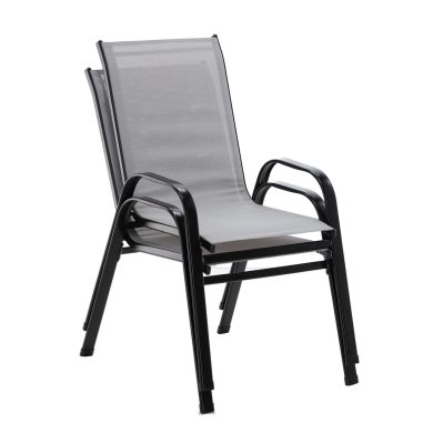 Комплект садовых стульев Garden Line NEO9917 2 шт Серый - 2 Комплект садовых стульев Garden Line NEO9917 2 шт Серый NEO9917 фото - 2