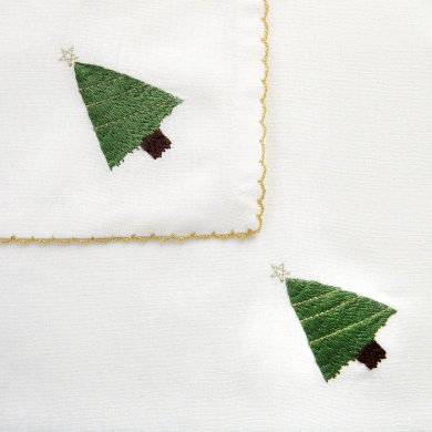 Набір серветок Homla PAIA 40х40 см 2 шт Білий 218362 фото - 2