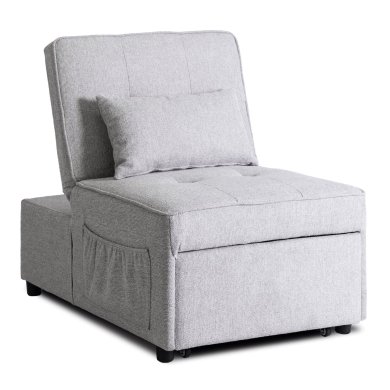 Кресло мягкое раскладное Mebel Elit IBERIS Серый - 4 Кресло мягкое раскладное Mebel Elit IBERIS Серый ME.IBERIS/P/T/FW67 фото - 4