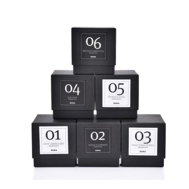 Ароматична свічка Duka ELEGANT №2 Orange & Coriander | Білий - 4 Ароматична свічка Duka ELEGANT №2 Orange & Coriander | Білий 1216996 фото - 4