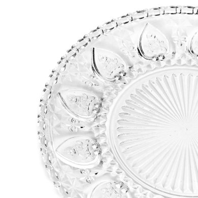 Тарілка Homla MOSELLE 22 см Прозорий - 3 Тарілка Homla MOSELLE 22 см Прозорий 227374 фото - 3
