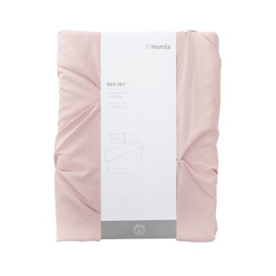Комплект постельного белья Homla DALASJO 200x220 см Розовый 208872 фото - 8