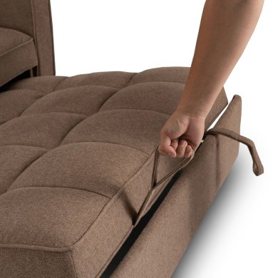 Раскладной диван Mebel Elit ASTER Коричневый ME.ASTER/BR/T/SOF фото - 13