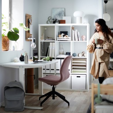 IKEA Стеллаж KALLAX Белый (ИКЕА КАЛЛАКС) 10409932 фото - 15