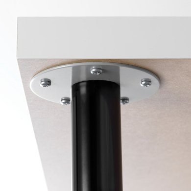 Ножка для стола ADILS 70 см Черный - 4 IKEA Ножка для стола ADILS 70 см Черный (ИКЕА АДИЛЬС) 70217973 фото - 4