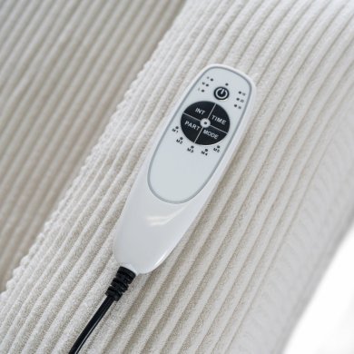 Крісло м'яке розкладне масажне з реклайнером Mebel Elit BOX Velvet Бежевий - 9 Крісло м'яке розкладне масажне з реклайнером Mebel Elit BOX Velvet Бежевий ME.BOX2/BZ/SZTR/FW фото - 9