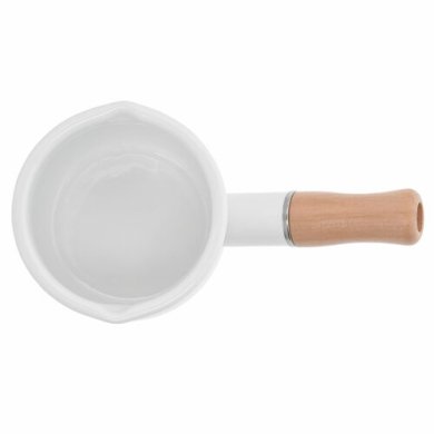 Молоковарка Duka VIT KOCK 580 мл | Белый / Дерево 2220359 фото - 2