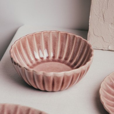 Миска Homla MELIDA 16 см Рожевий 235888 фото - 5