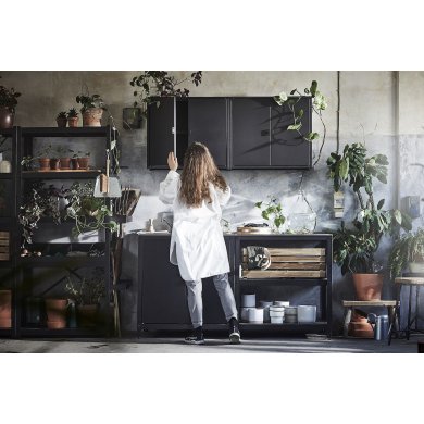 IKEA Комплект полок для стеллажа BROR 4 шт Черный (ИКЕА BROR) 00512289 фото - 5