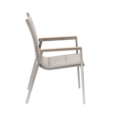 Cадовий алюмінієвий стілець Garden Line RIT9484 Бежевий - 4 Cадовий алюмінієвий стілець Garden Line RIT9484 Бежевий RIT9484 фото - 4