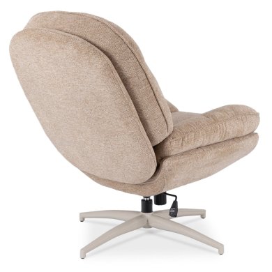 Кресло мягкое поворотное Mebel Elit MESA Бежевый ME.MESA/BZ/KR/T/FW фото - 4