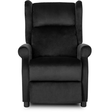 Кресло мягкое раскладное с реклайнером Mebel Elit SIMON Черный - 2 Кресло мягкое раскладное с реклайнером Mebel Elit SIMON Черный ME.SIMON/CZ/V/FW фото - 2