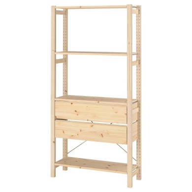 IKEA Стеллаж IVAR Дерево (ИКЕА ИВАР) 59572568