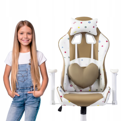 Геймерське крісло Mebel Elit CANDY MINI Бежевий ME.KIDCANDY/BZ/E/FO фото - 4