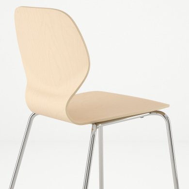 IKEA Обідній стілець SIGTRYGG Дерево (ИКЕА СИГТРЮГГ) 49481521 фото - 3