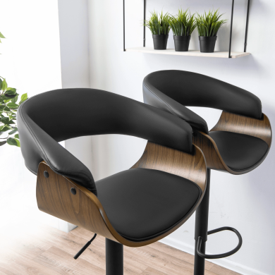 Барний стілець Mebel Elit NEVADA Чорний - 11 Барний стілець Mebel Elit NEVADA Чорний ME.NEVADA/CZ/O/DG/E/H фото - 11