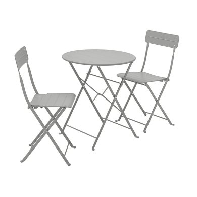 IKEA Комплект складаних садових меблів SUNDSO Сірий (ИКЕА СУНДСО) 29434922